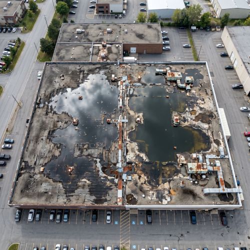 Flat & Commercial Roof Damage